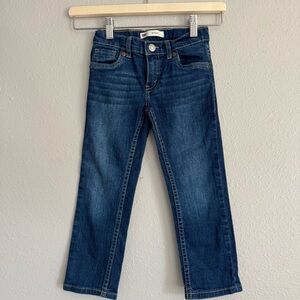 Levi's Classic 511 Blue Kids Jeans Size 5 Regular- Rugged Western Kid Style‎